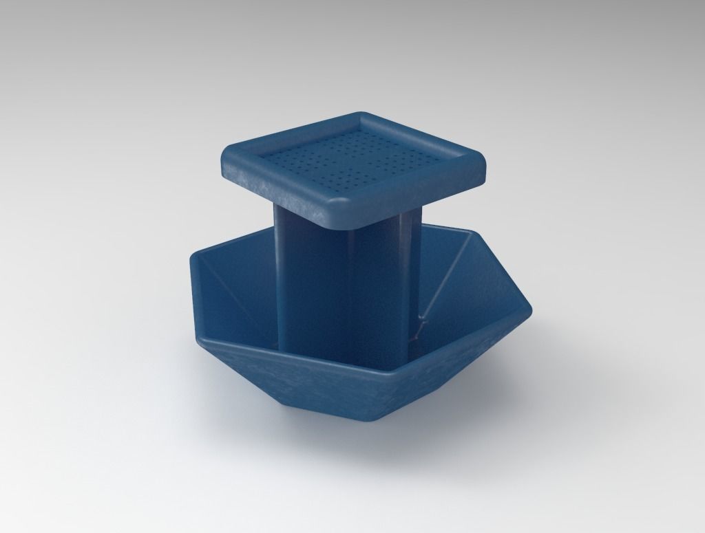 Versatile Mosquito Coil and Agarbatti Stand 3D print model_2