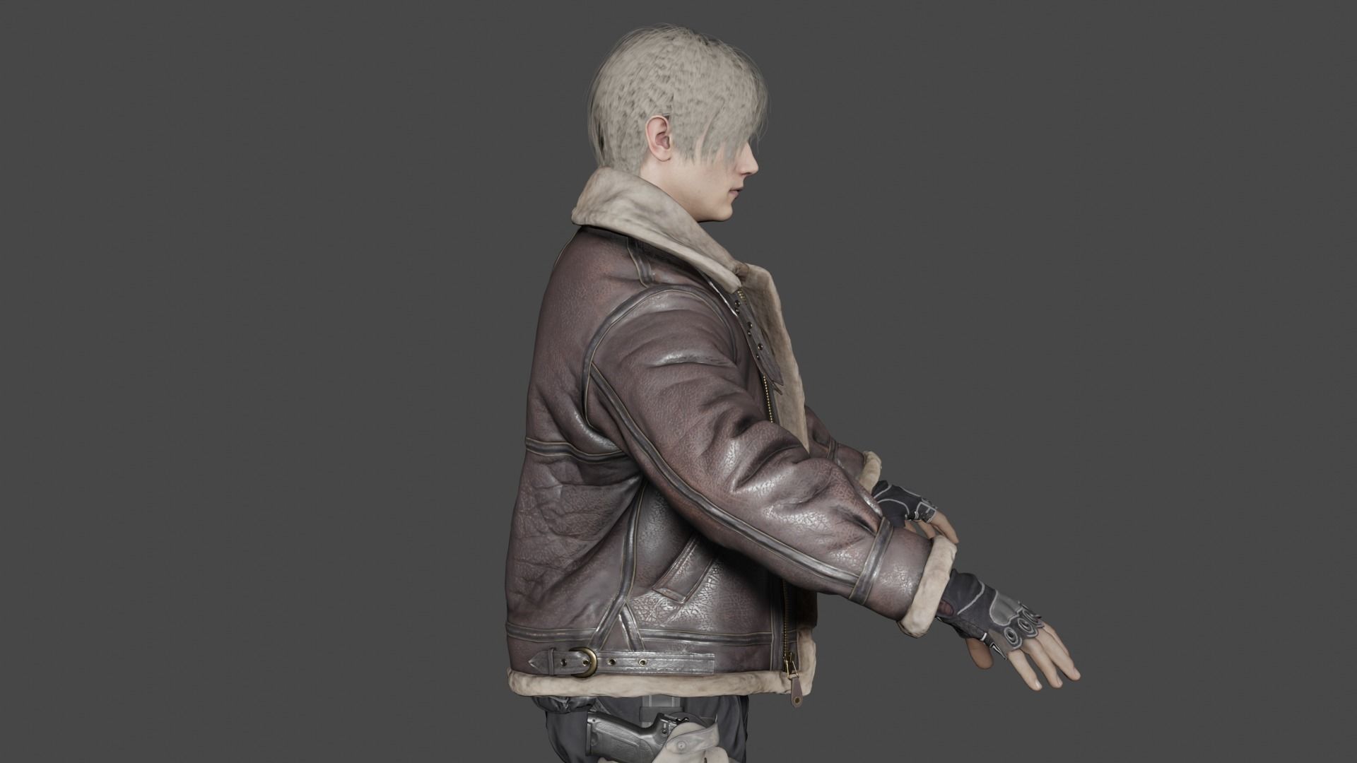 Leon Scott Kennedy 3D model_3