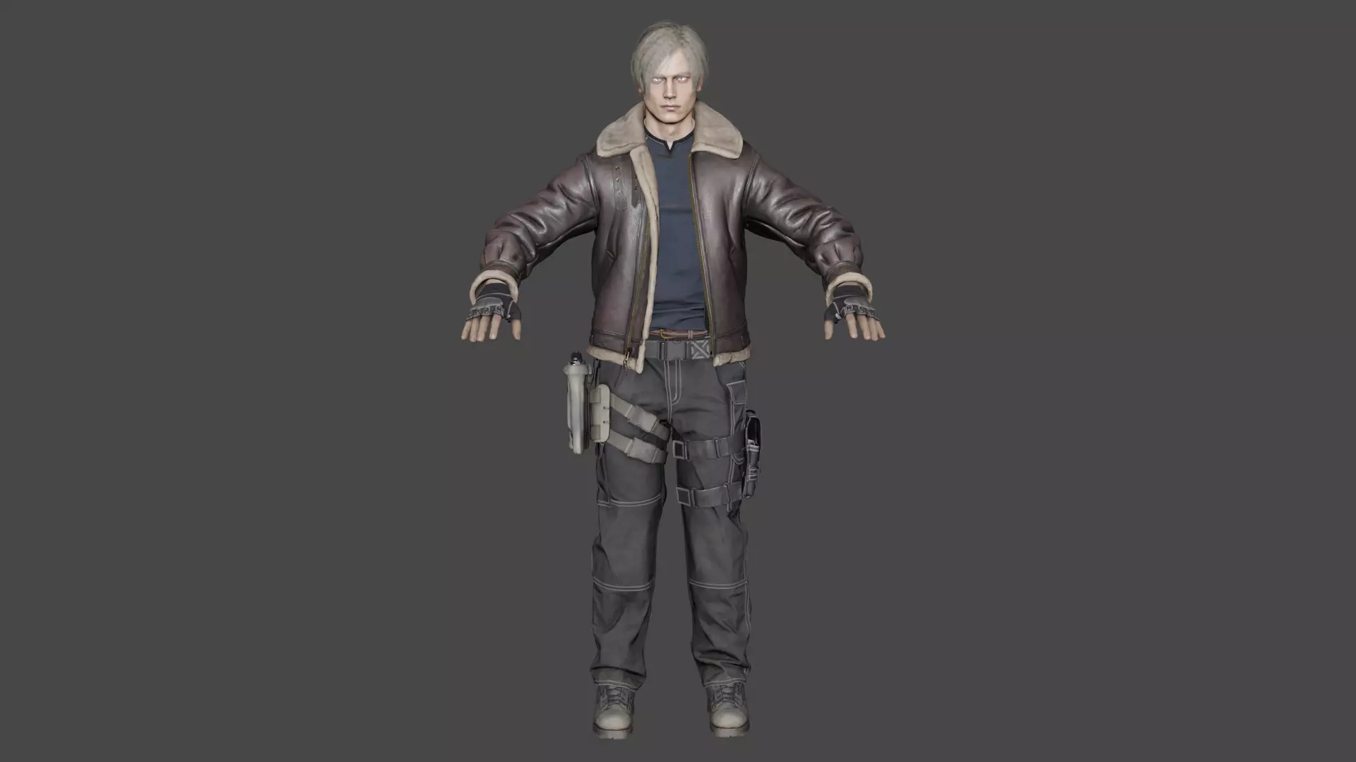 Leon Scott Kennedy 3D model_0