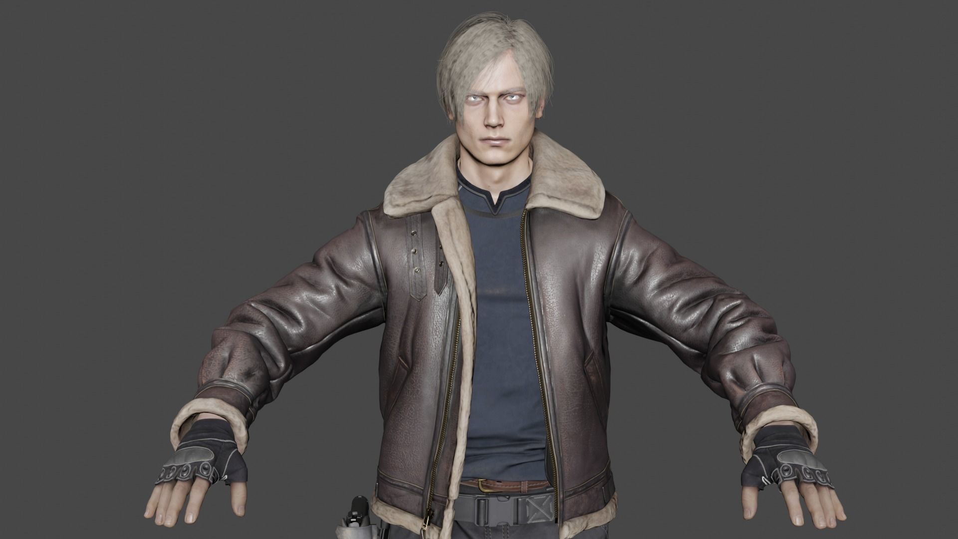 Leon Scott Kennedy 3D model_1