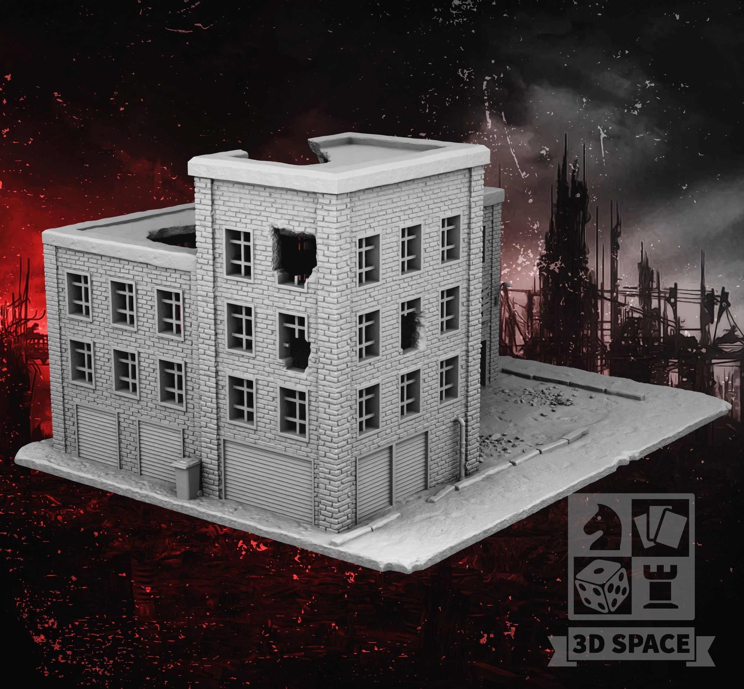 Alleyway 3D print model_2