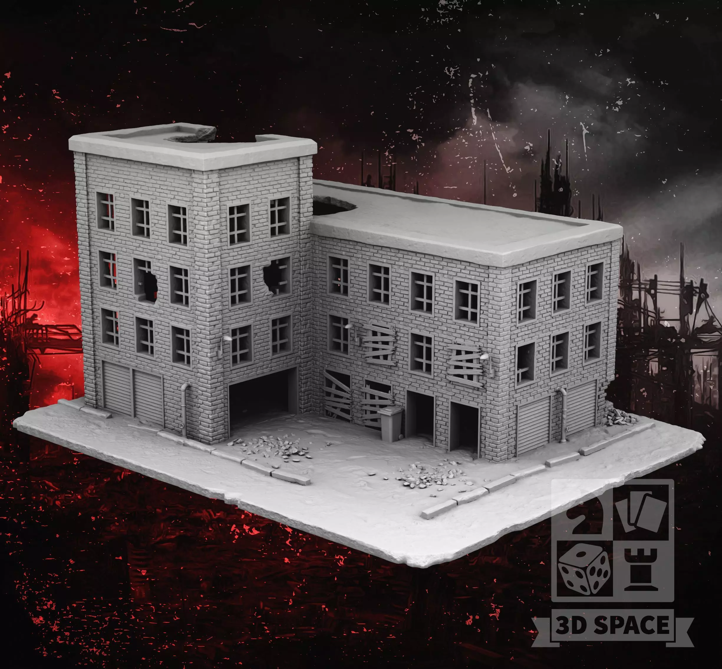 Alleyway 3D print model_0