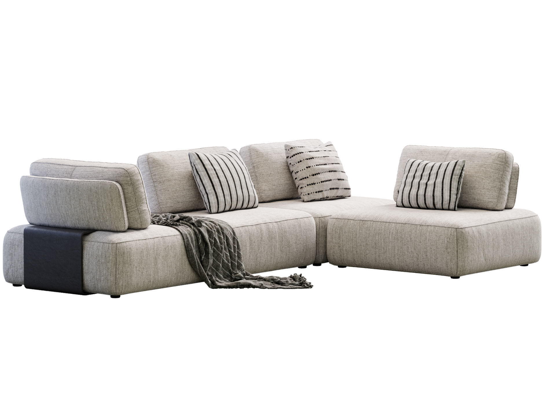 Sofa Puff By In Mood 3D model_9