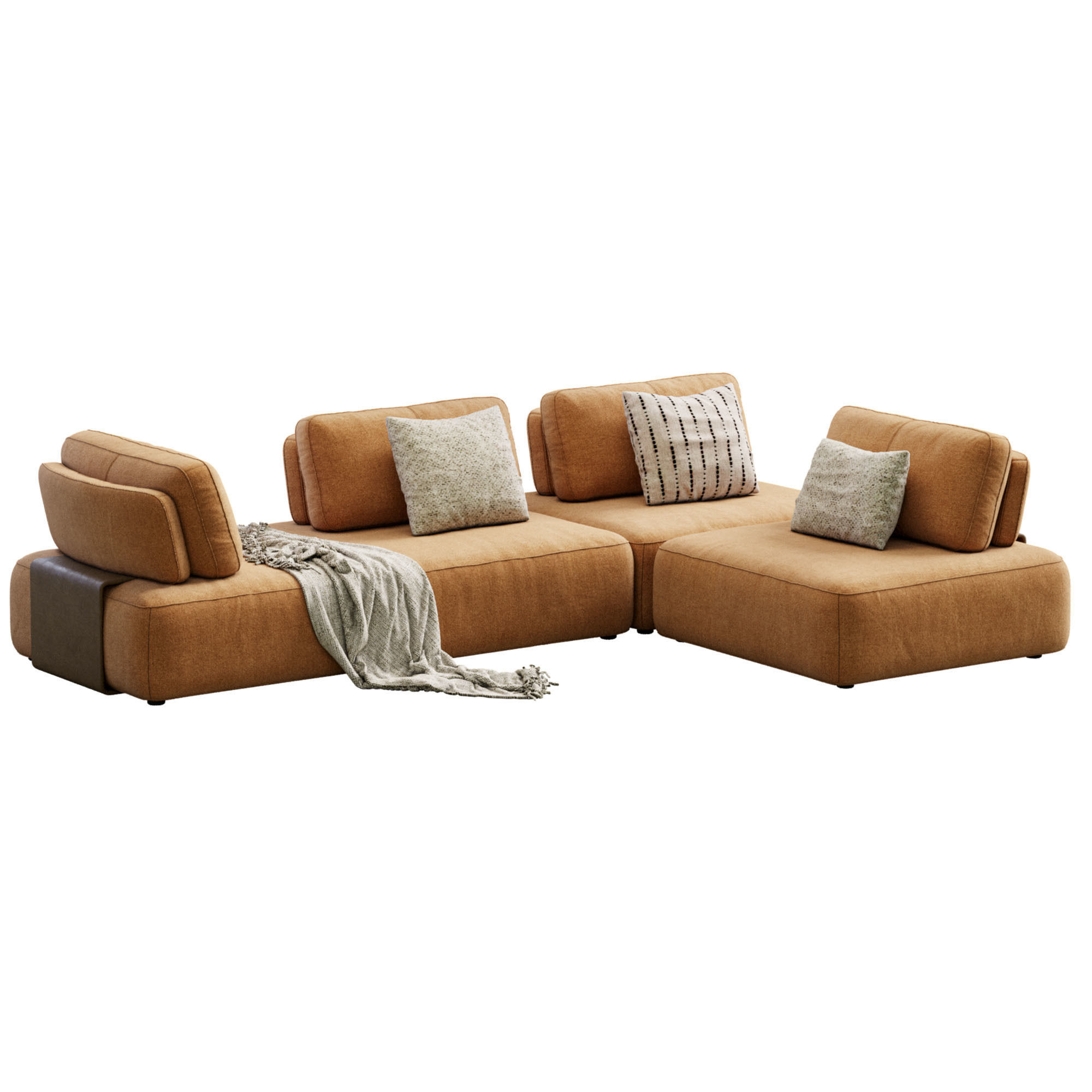 Sofa Puff By In Mood 3D model_10