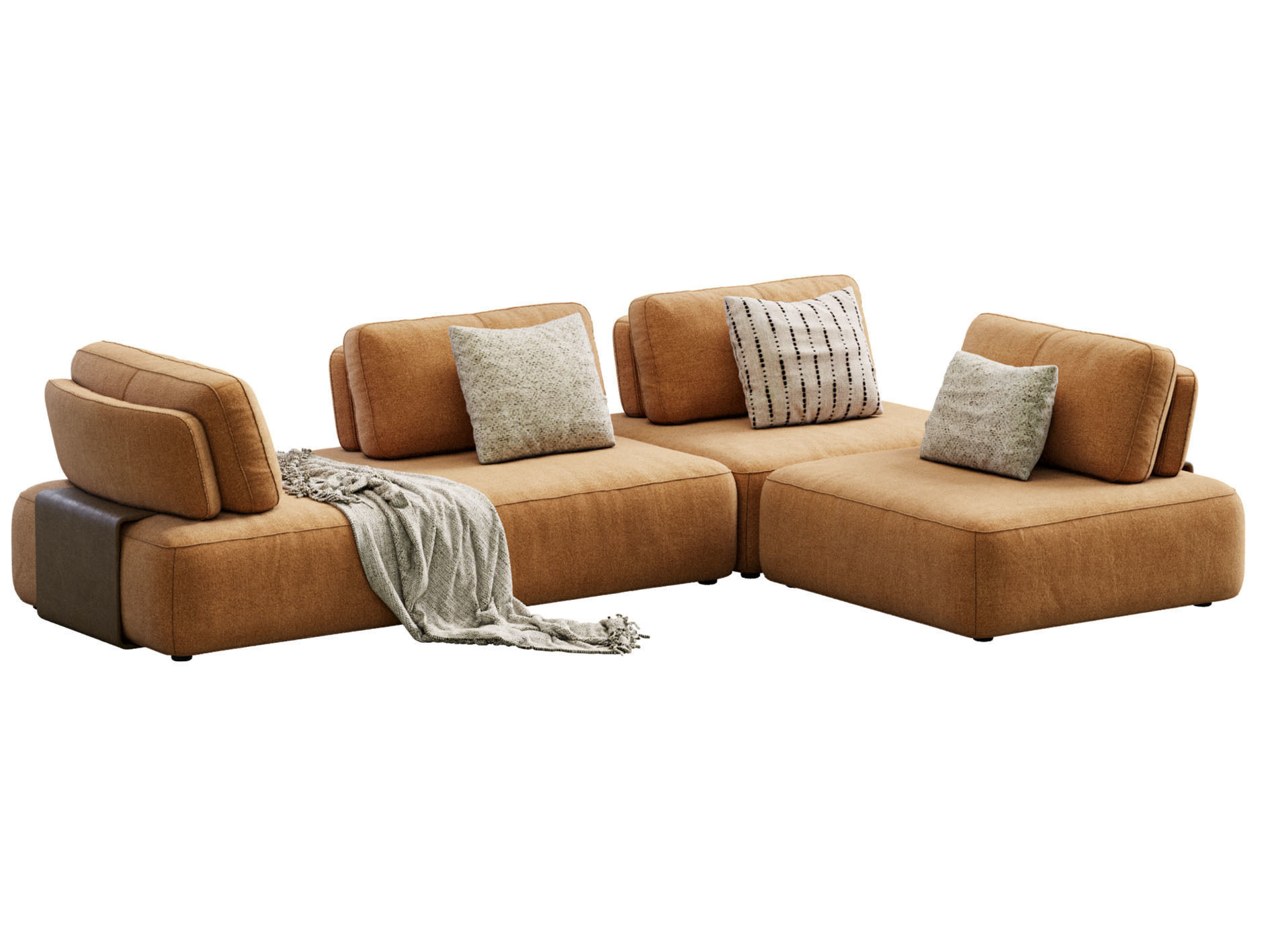 Sofa Puff By In Mood 3D model_5