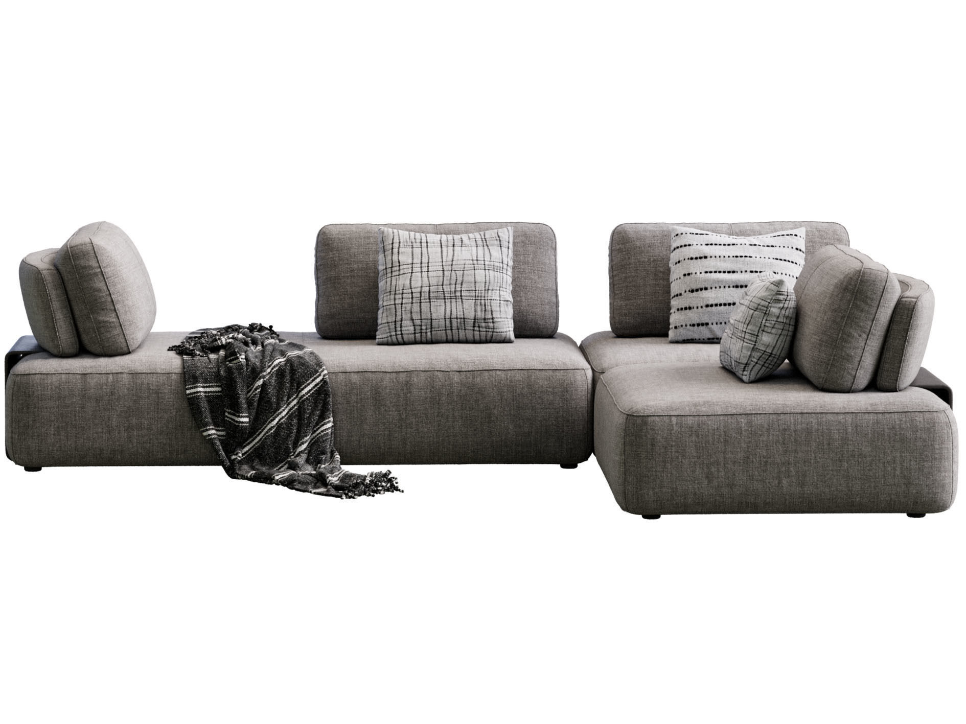 Sofa Puff By In Mood 3D model_1