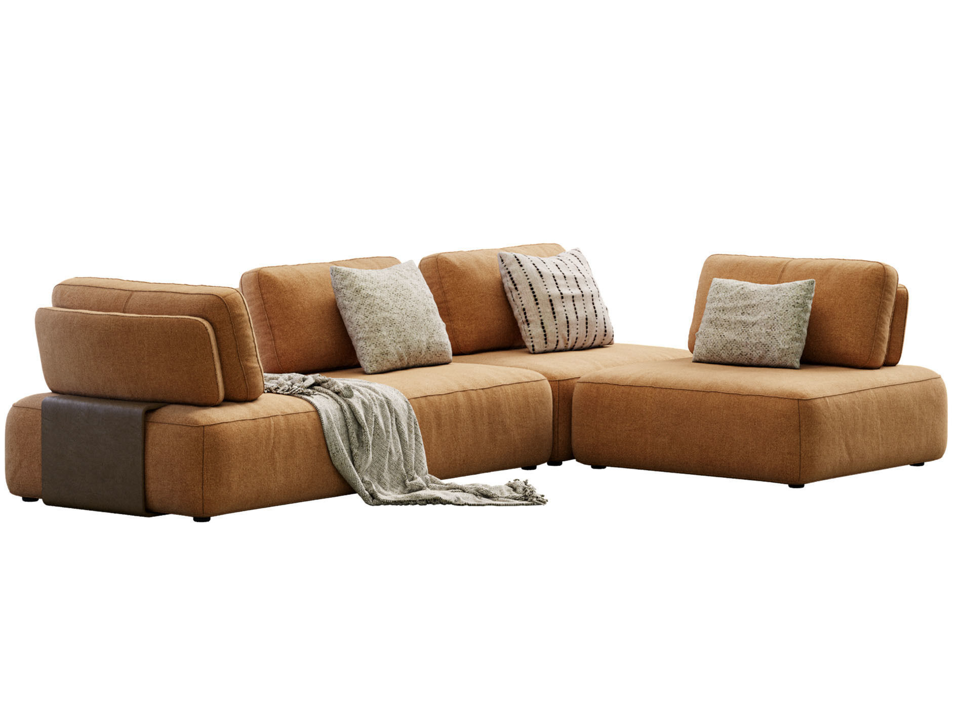 Sofa Puff By In Mood 3D model_6