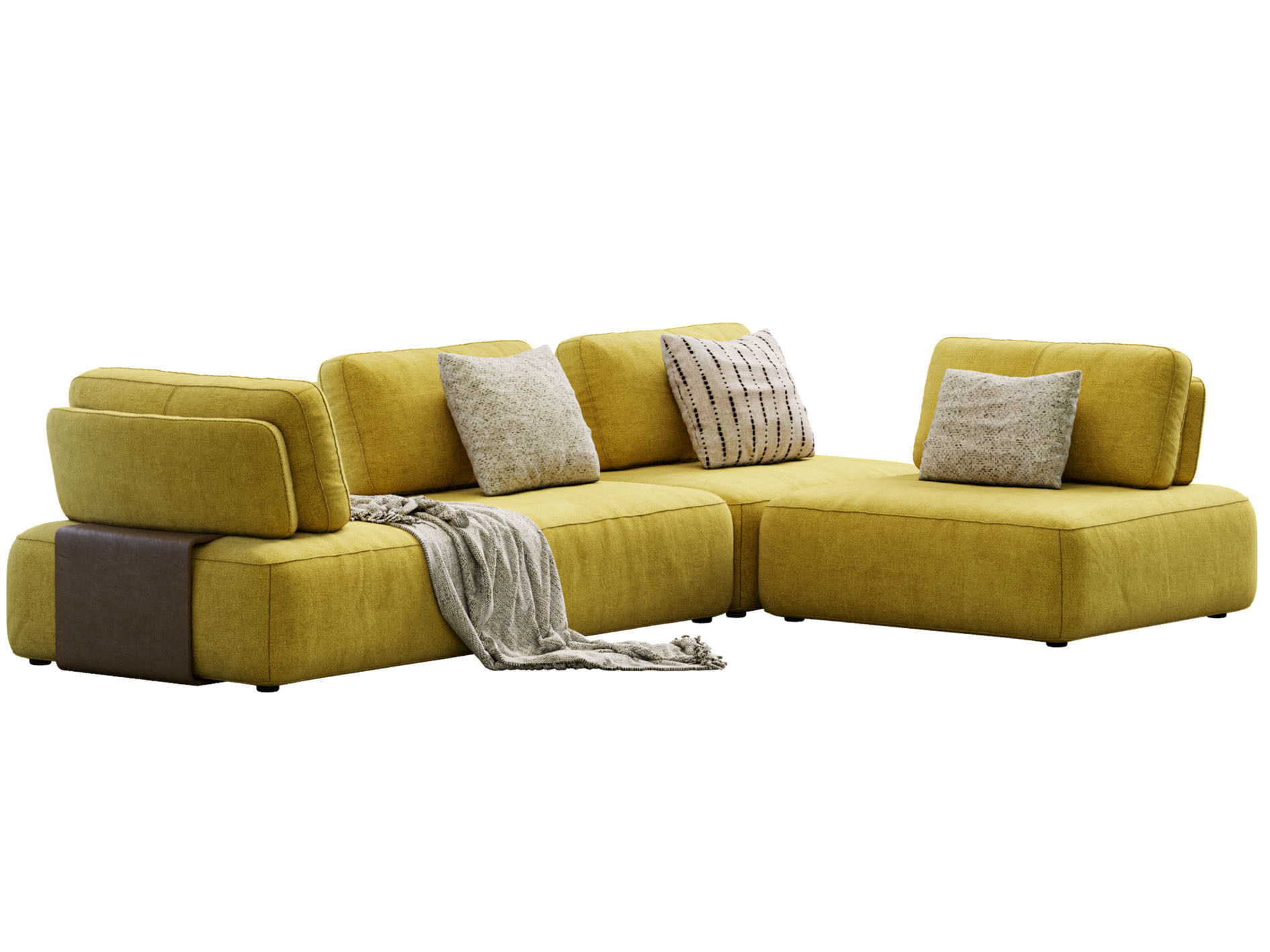 Sofa Puff By In Mood 3D model_17