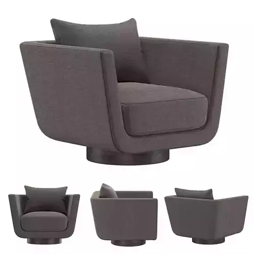 Gemma Fabric Swivel Chair