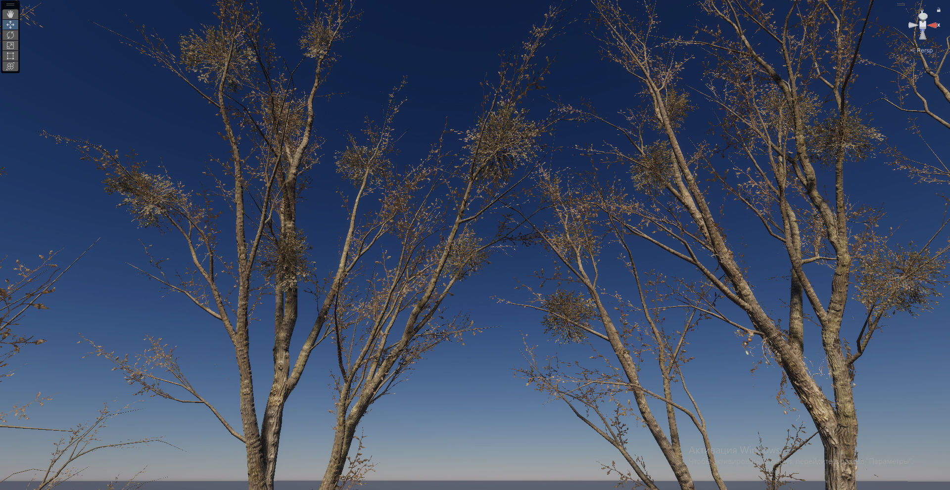 Horror Trees  Low-poly 3D model_24