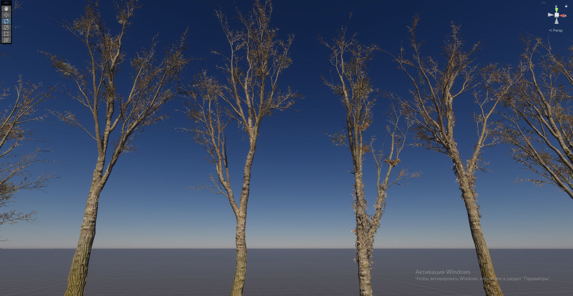 Horror Trees  Low-poly 3D model_20