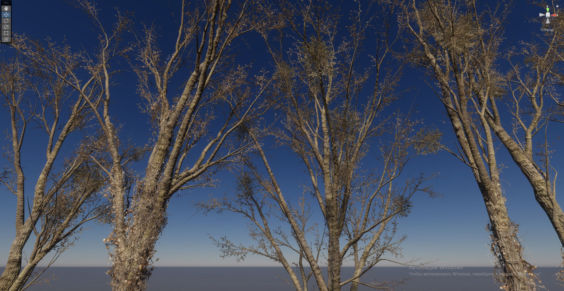 Horror Trees  Low-poly 3D model_23