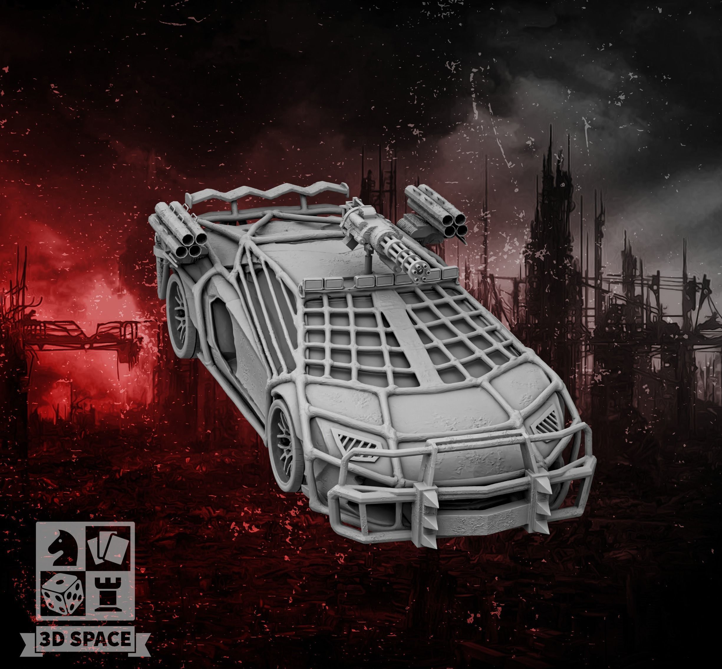 lamborgini apocalypce 3D print model_2