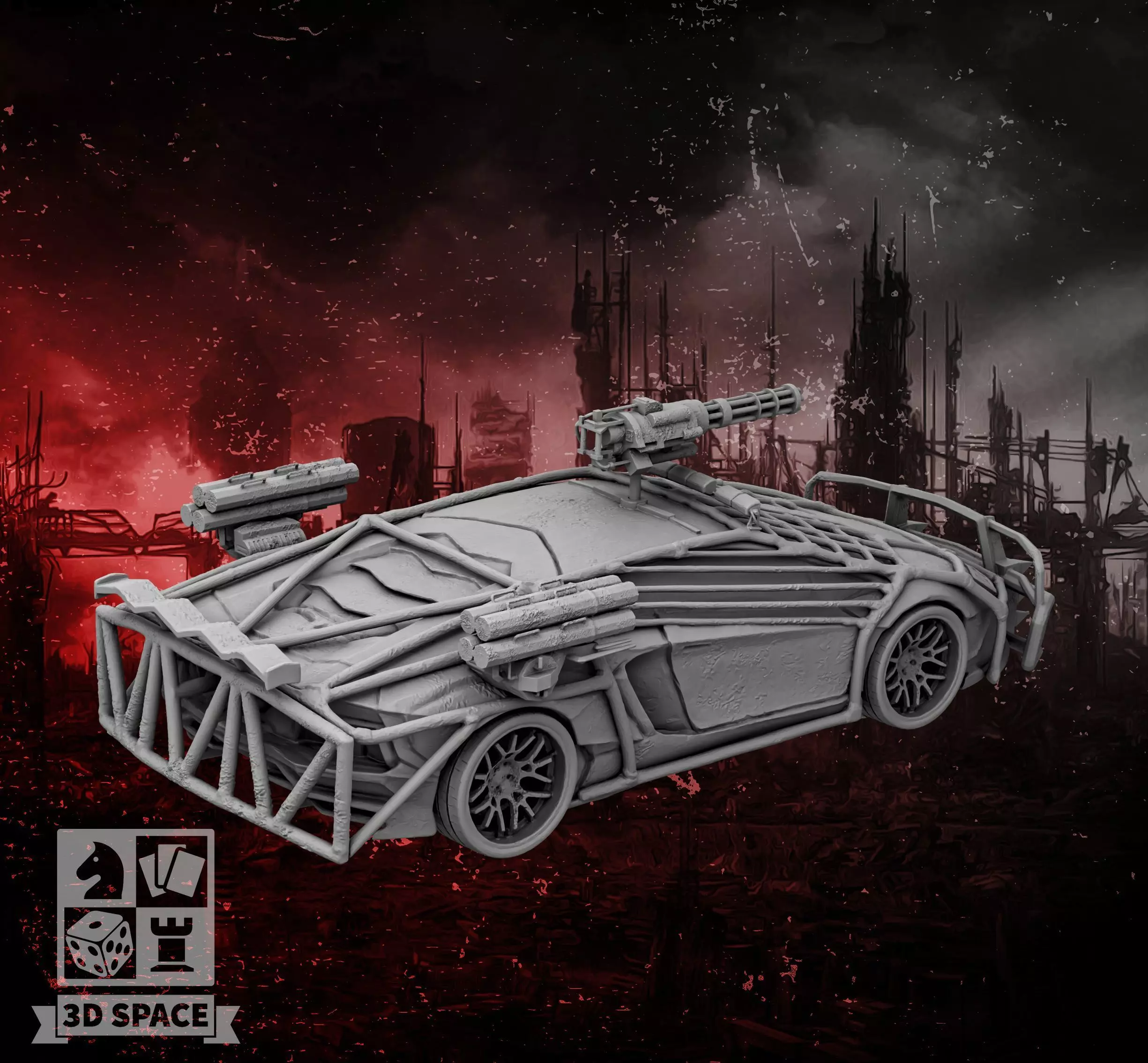 lamborgini apocalypce 3D print model_0