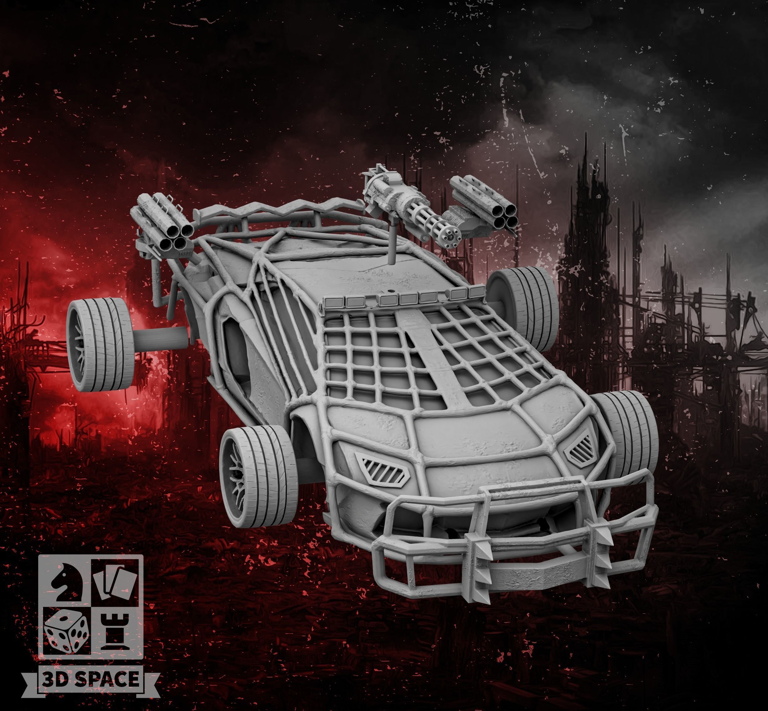 lamborgini apocalypce 3D print model_3