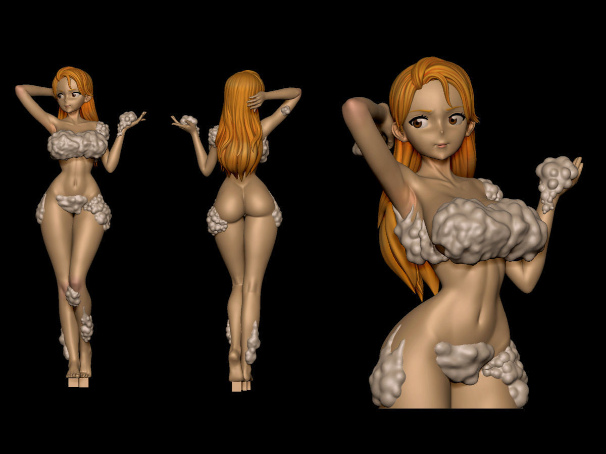 onepice nami shower booth 3D print model_2
