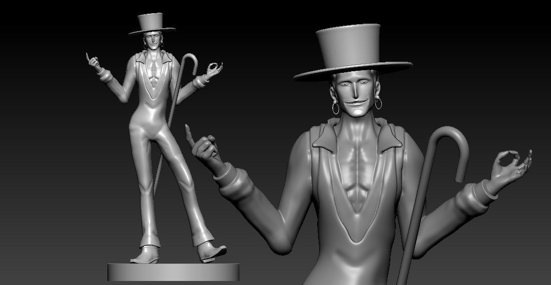 LAFFITTE - BLACKBEARD PIRATES - ONE PIECE 3D print model_1
