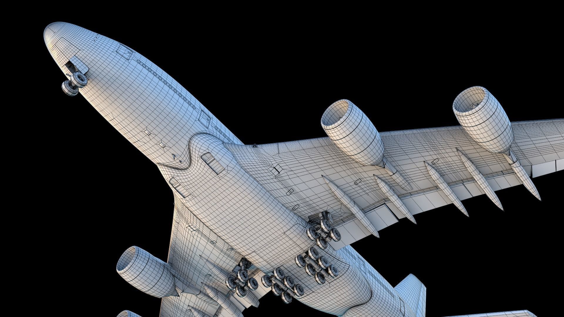 SKYFLY AIRPLAN HIGH POLY 3D model_10