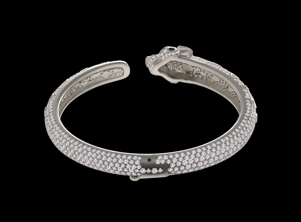BRACELET PANTHER 3D print model_18