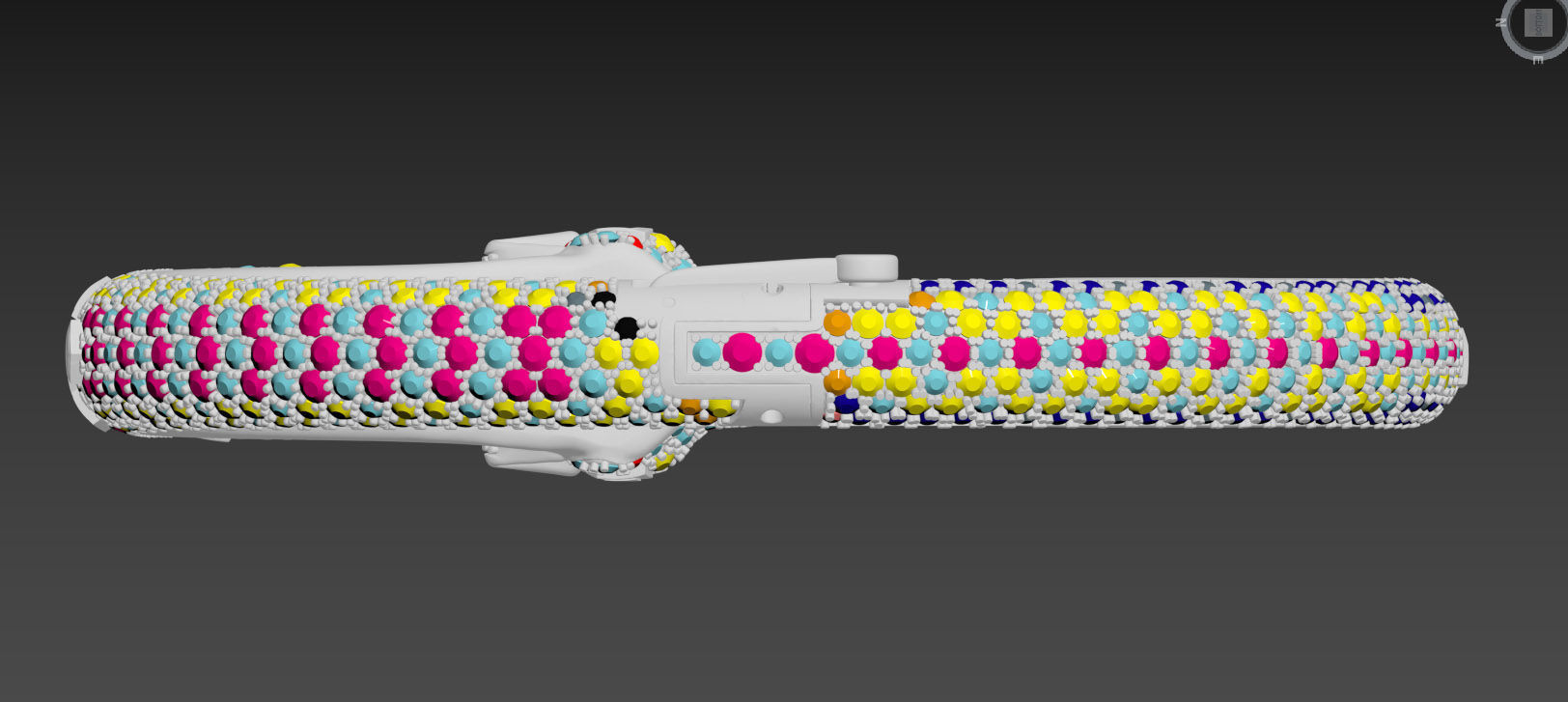 BRACELET PANTHER 3D print model_7