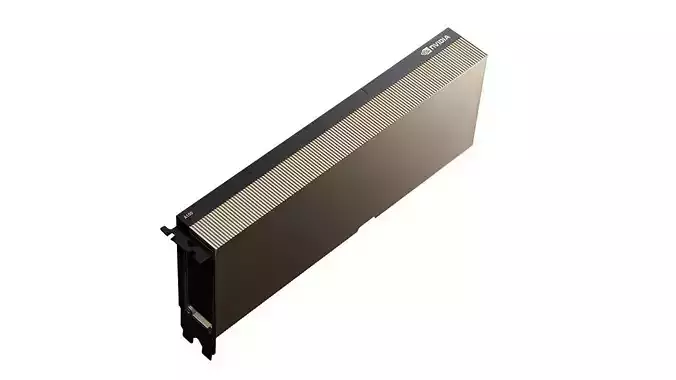 Advanced NVIDIA Tesla A100 80G 3D Design Low-poly 3D model