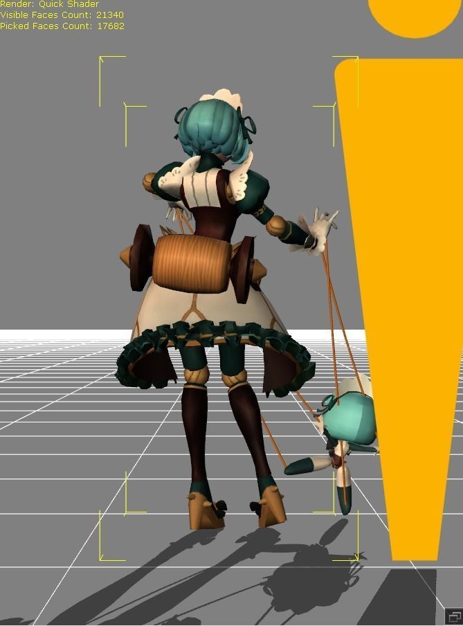 ANGELA Dove AND Love Low-poly 3D model_3