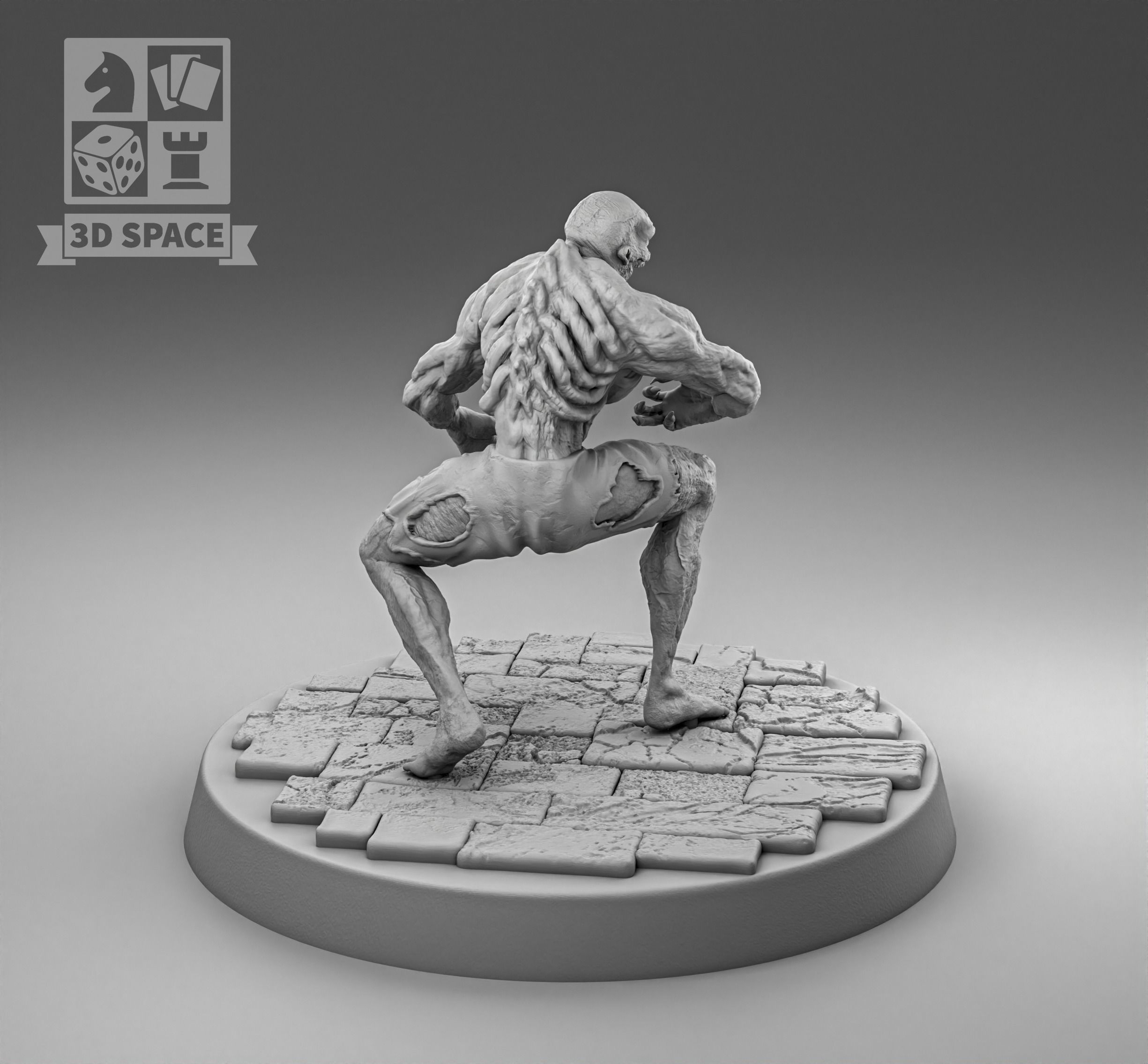 Apocalypse ZombieJumper 3D print model_2