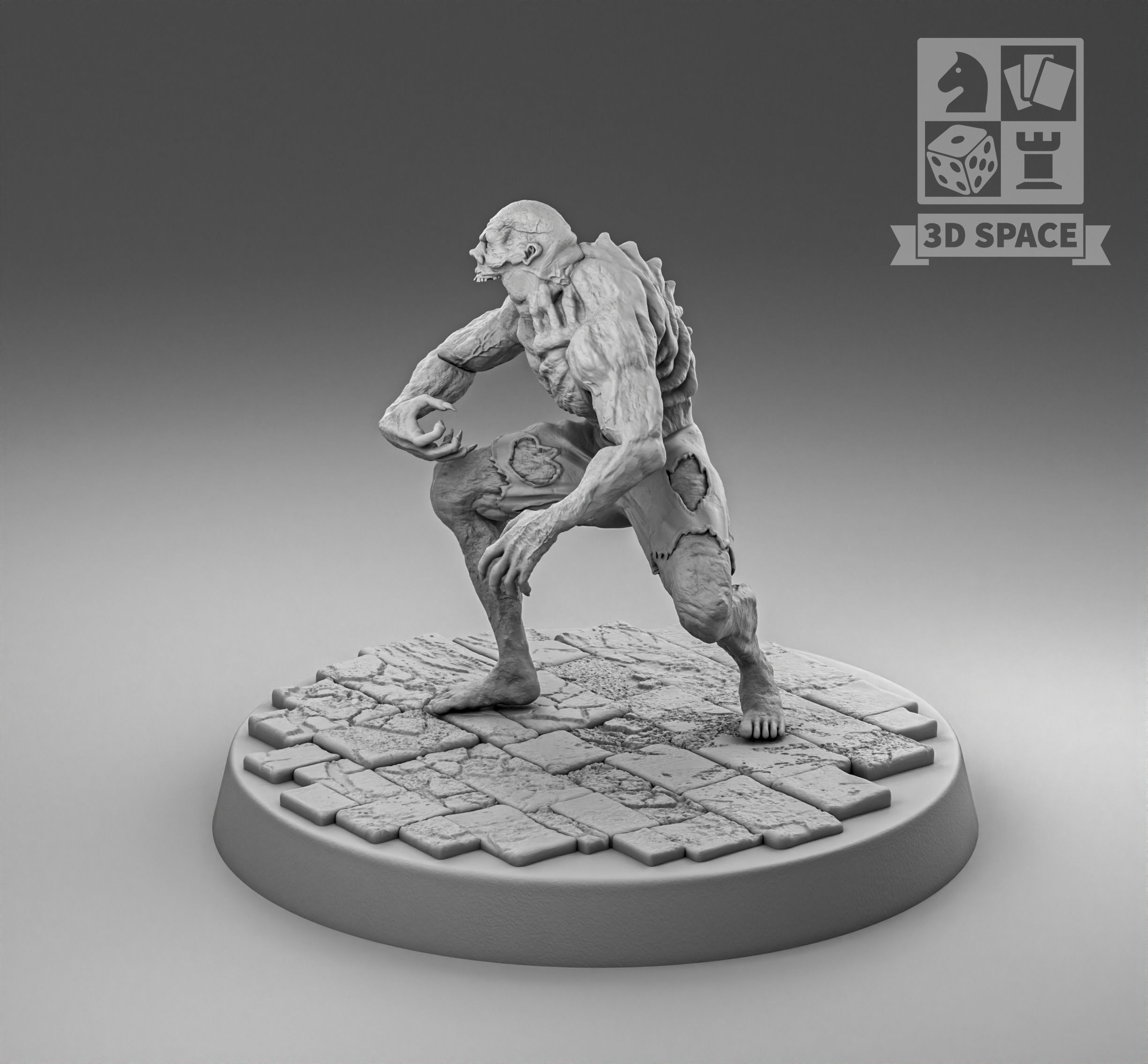 Apocalypse ZombieJumper 3D print model_1