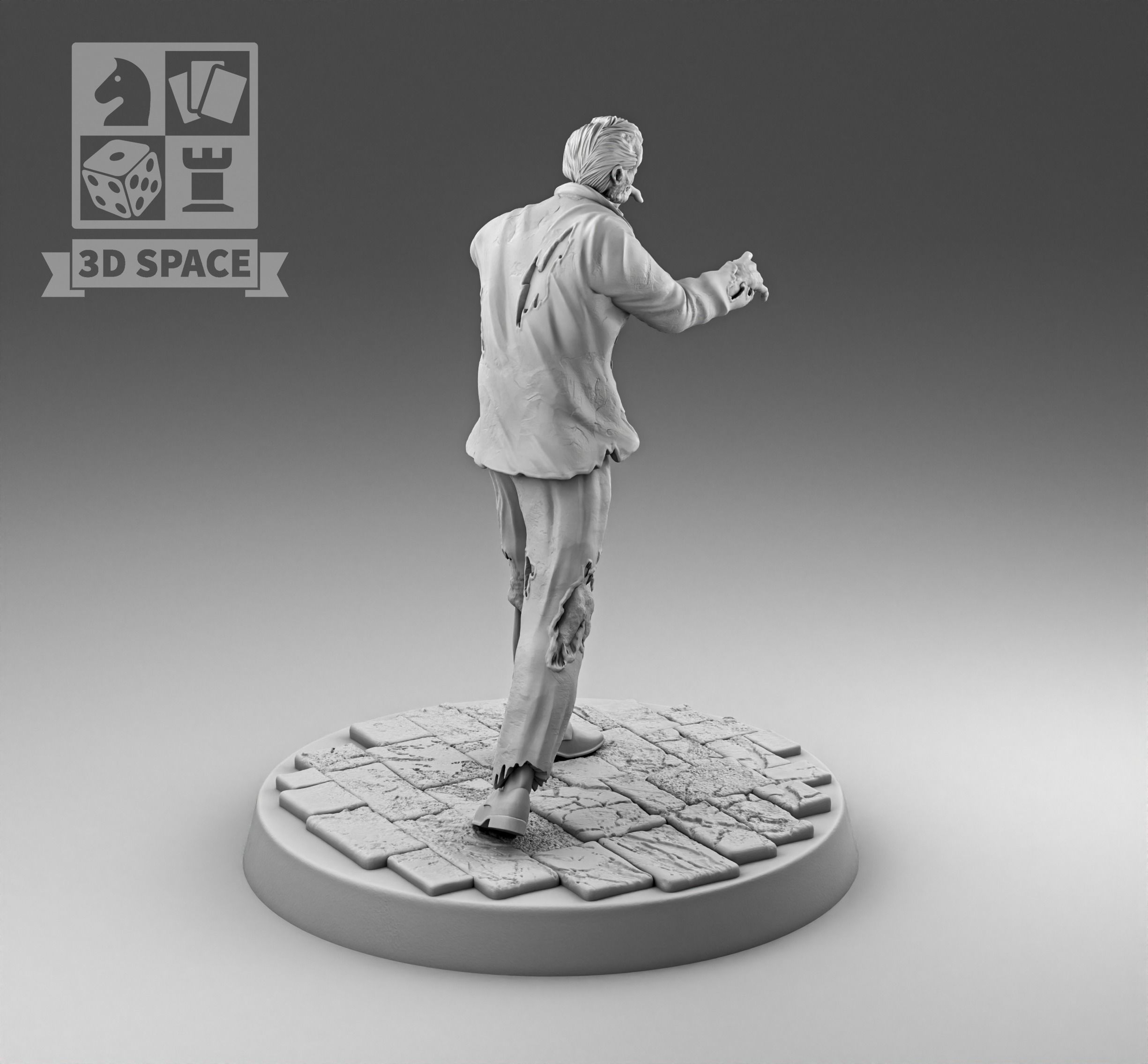 Apocalypse Zombie Suit 3D print model_2