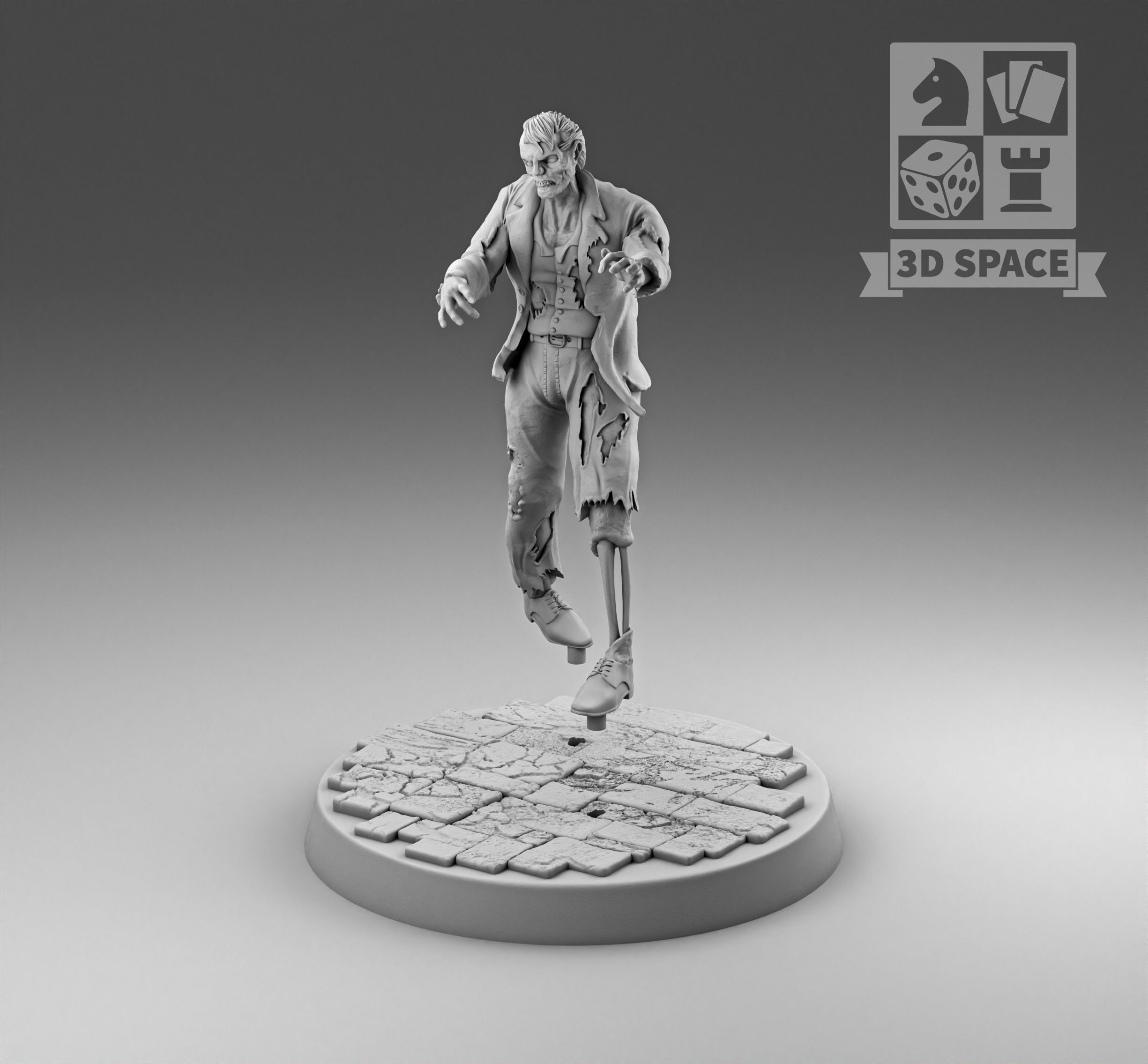 Apocalypse Zombie Suit 3D print model_3