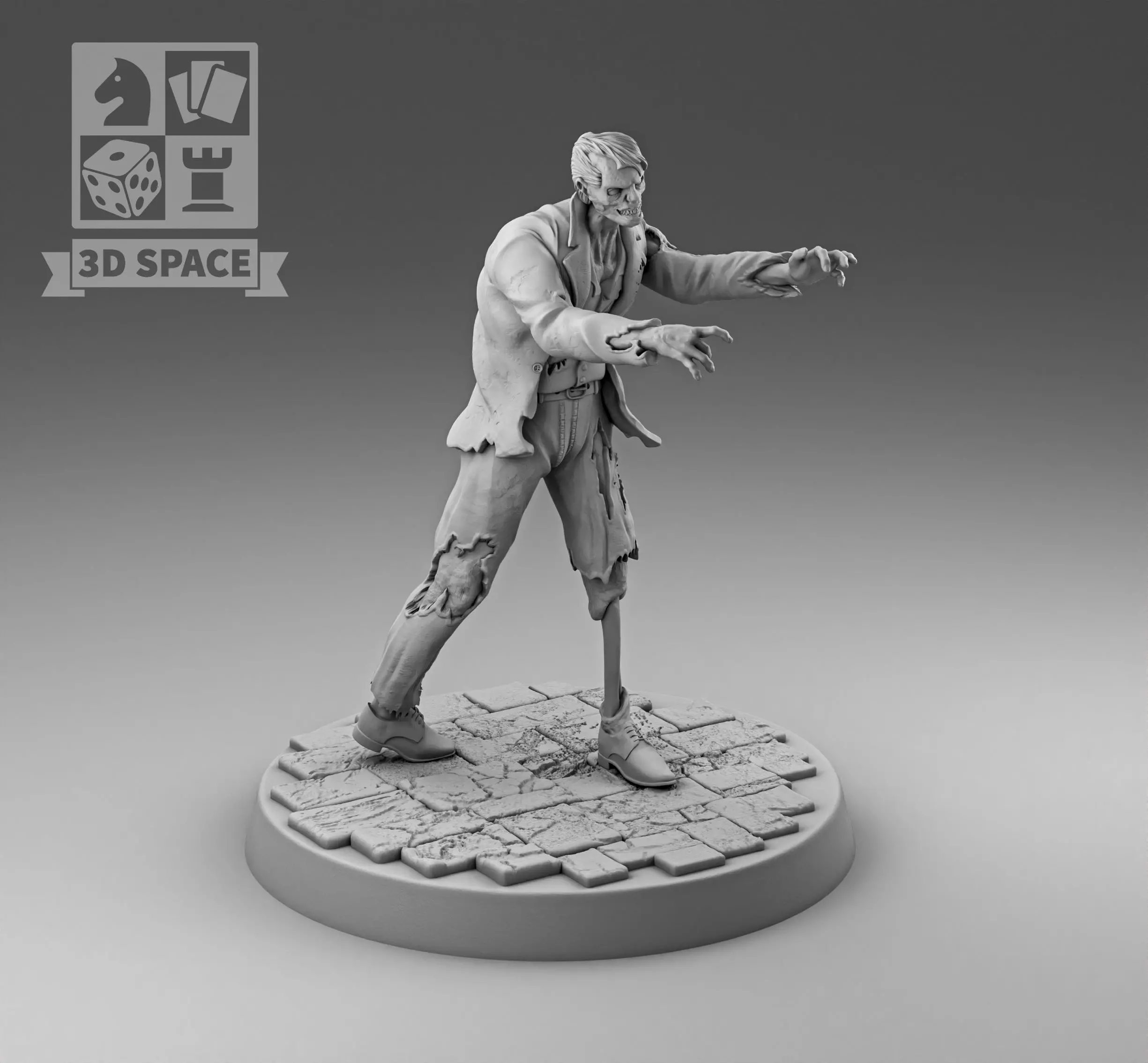 Apocalypse Zombie Suit 3D print model_0