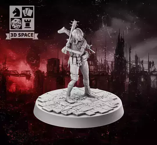 Apocalypse Survivor 8 3D print model
