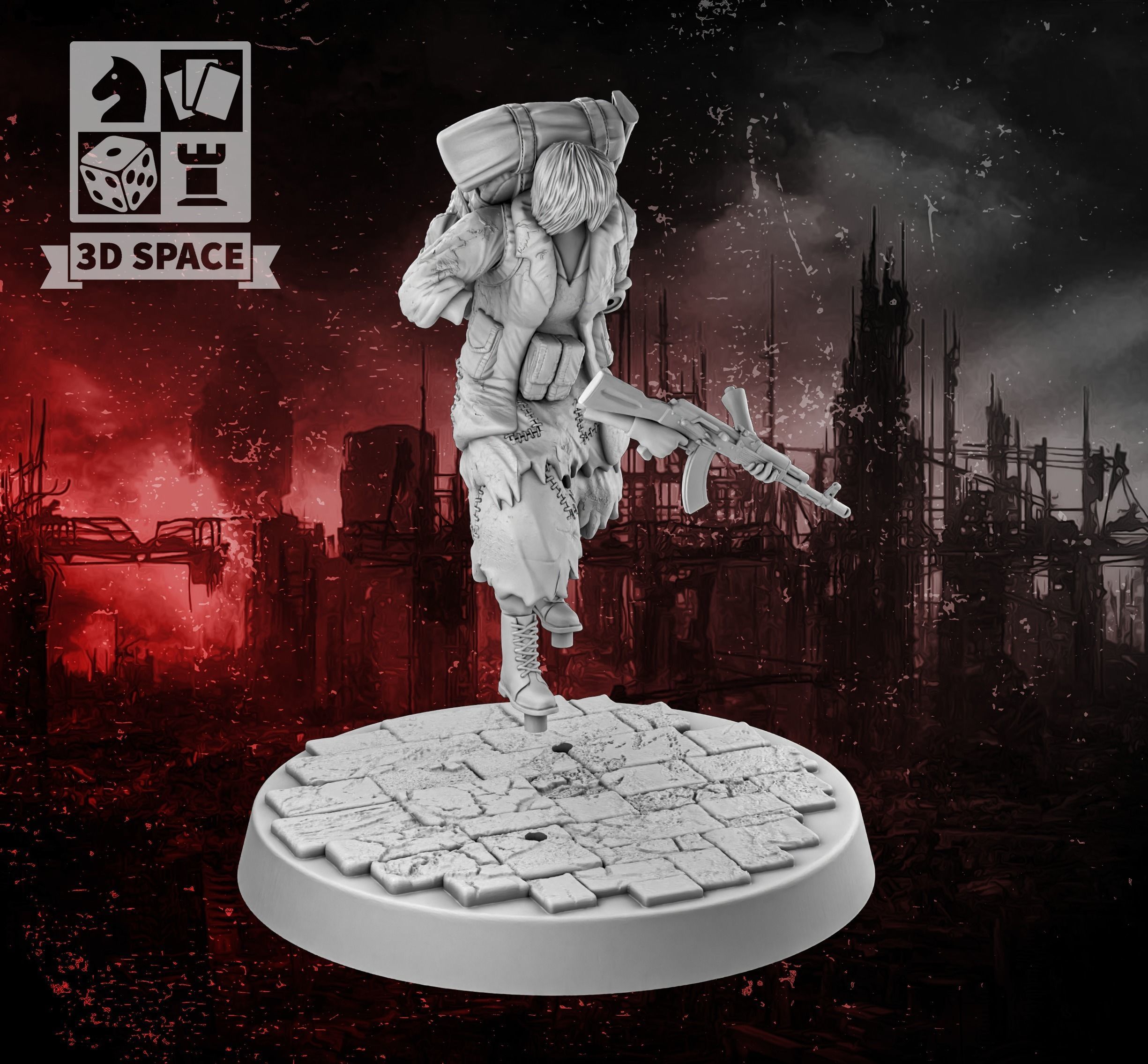 Apocalypse Survivor 7 3D print model_3