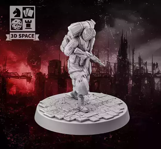 Apocalypse Survivor 7 3D print model
