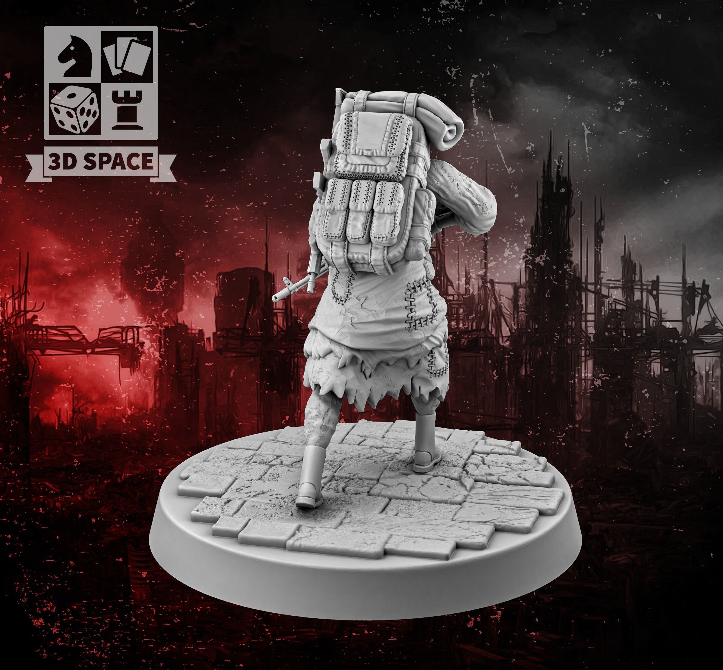 Apocalypse Survivor 7 3D print model_2