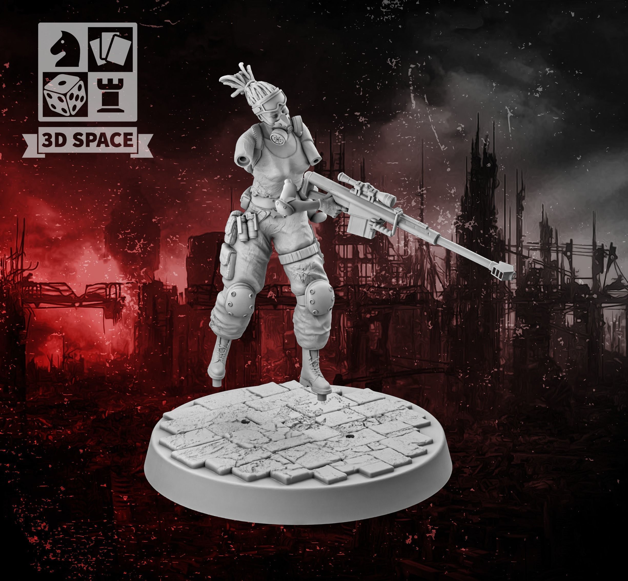 Apocalypse Survivor 6 3D print model_3