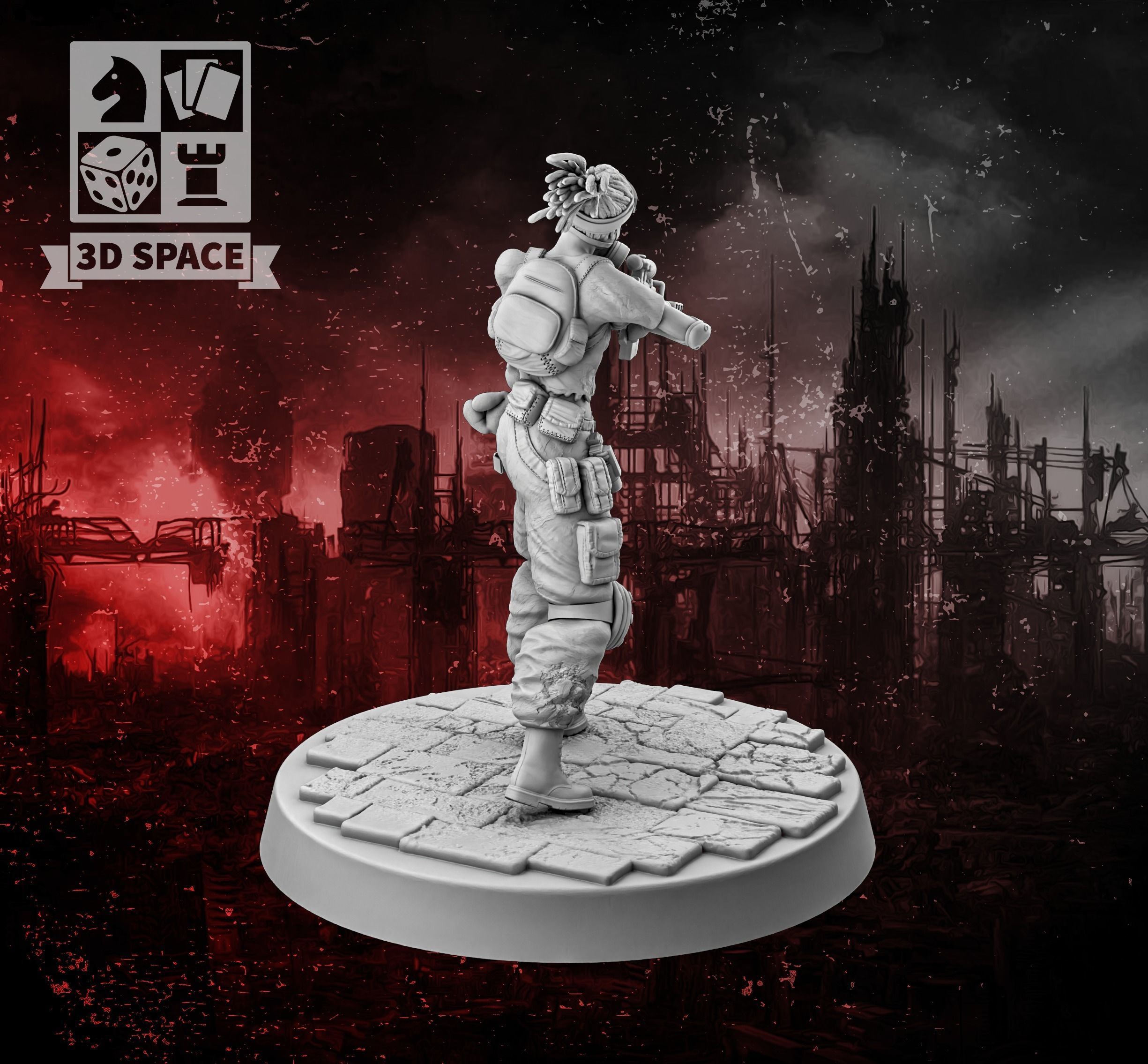 Apocalypse Survivor 6 3D print model_2