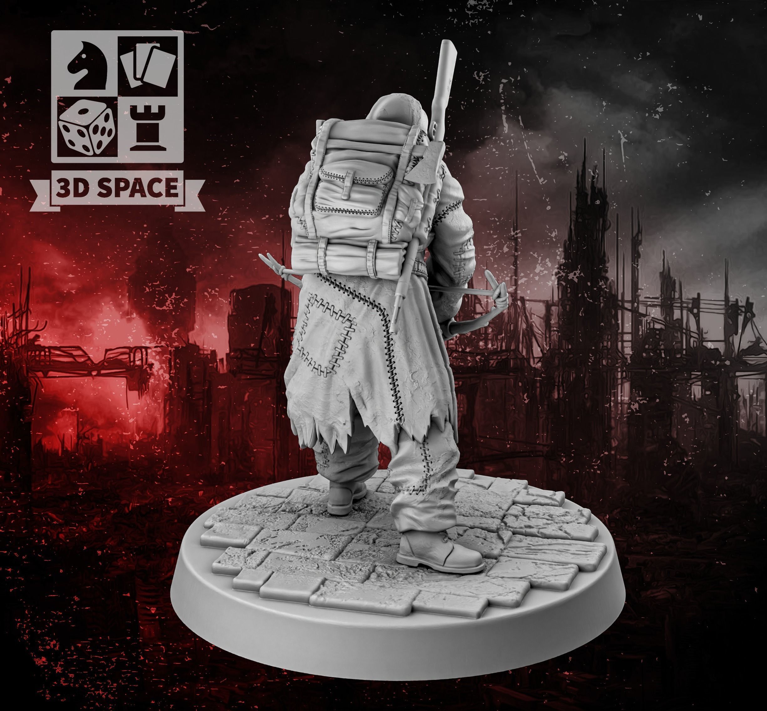 Apocalypse Survivor 5 3D print model_2