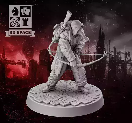 Apocalypse Survivor 5 3D print model