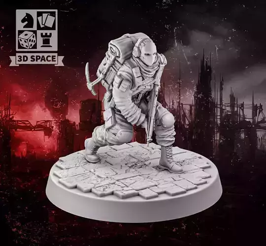 Apocalypse Survivor 4 3D print model