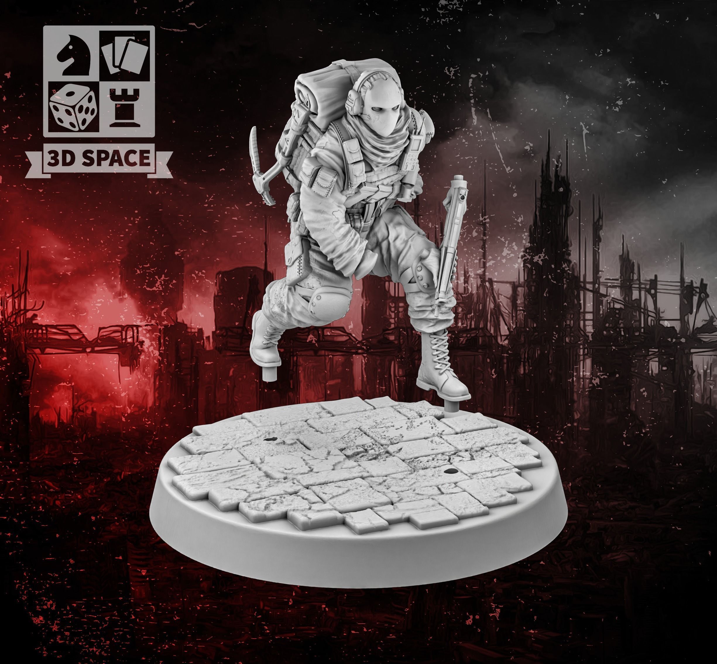 Apocalypse Survivor 4 3D print model_3