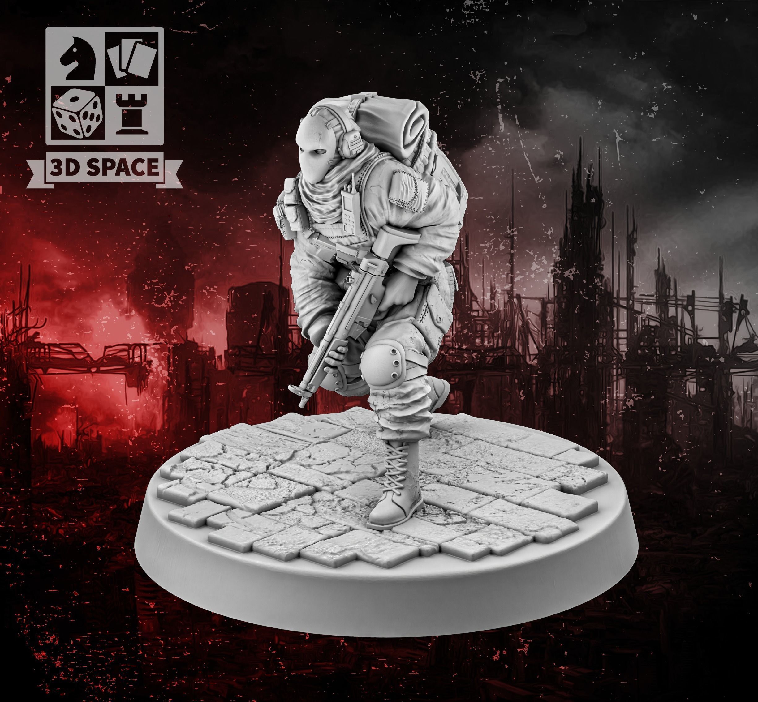 Apocalypse Survivor 4 3D print model_1