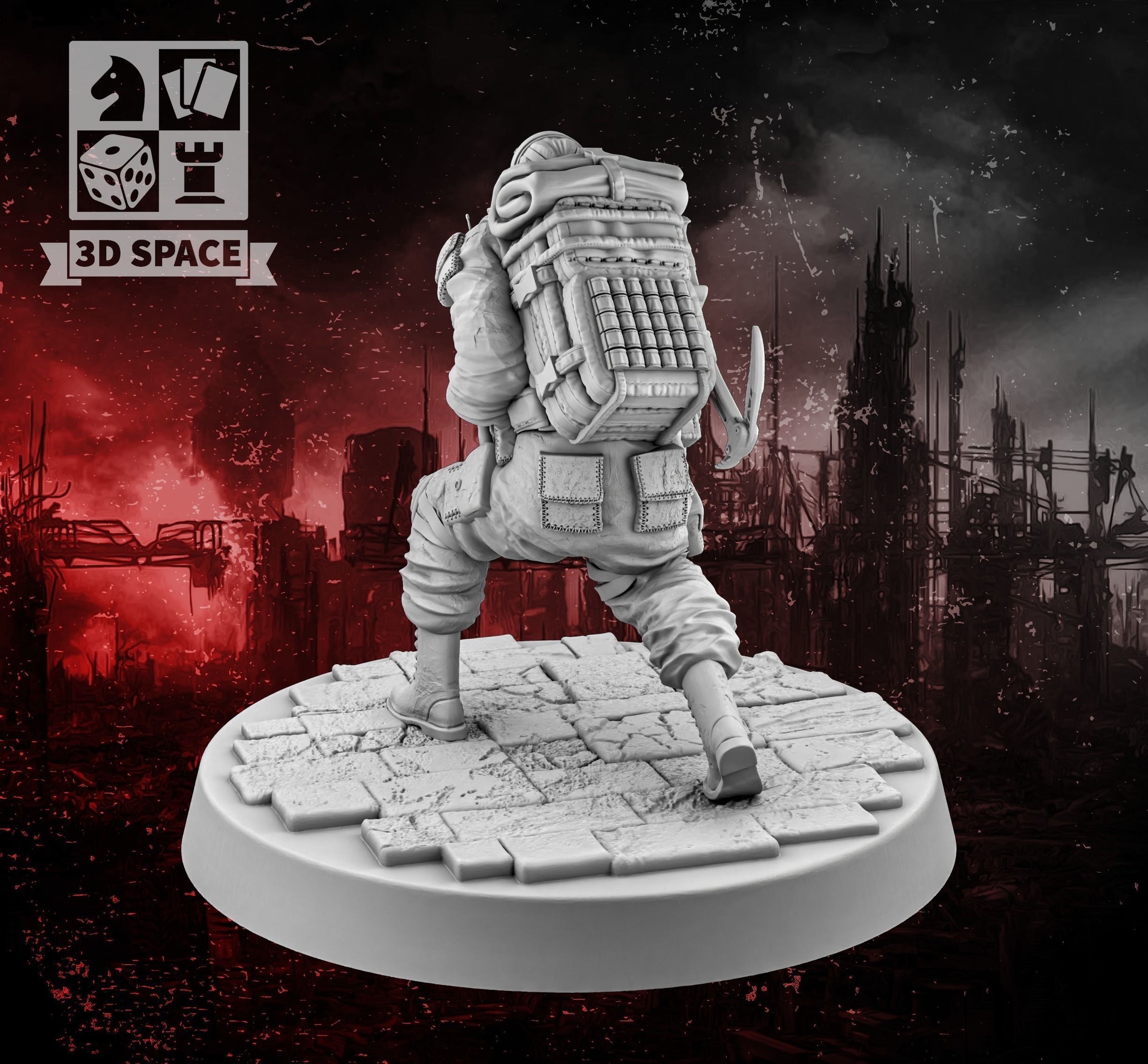 Apocalypse Survivor 4 3D print model_2