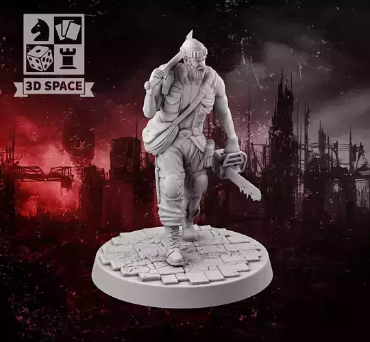 Apocalypse Survivor 3 3D print model