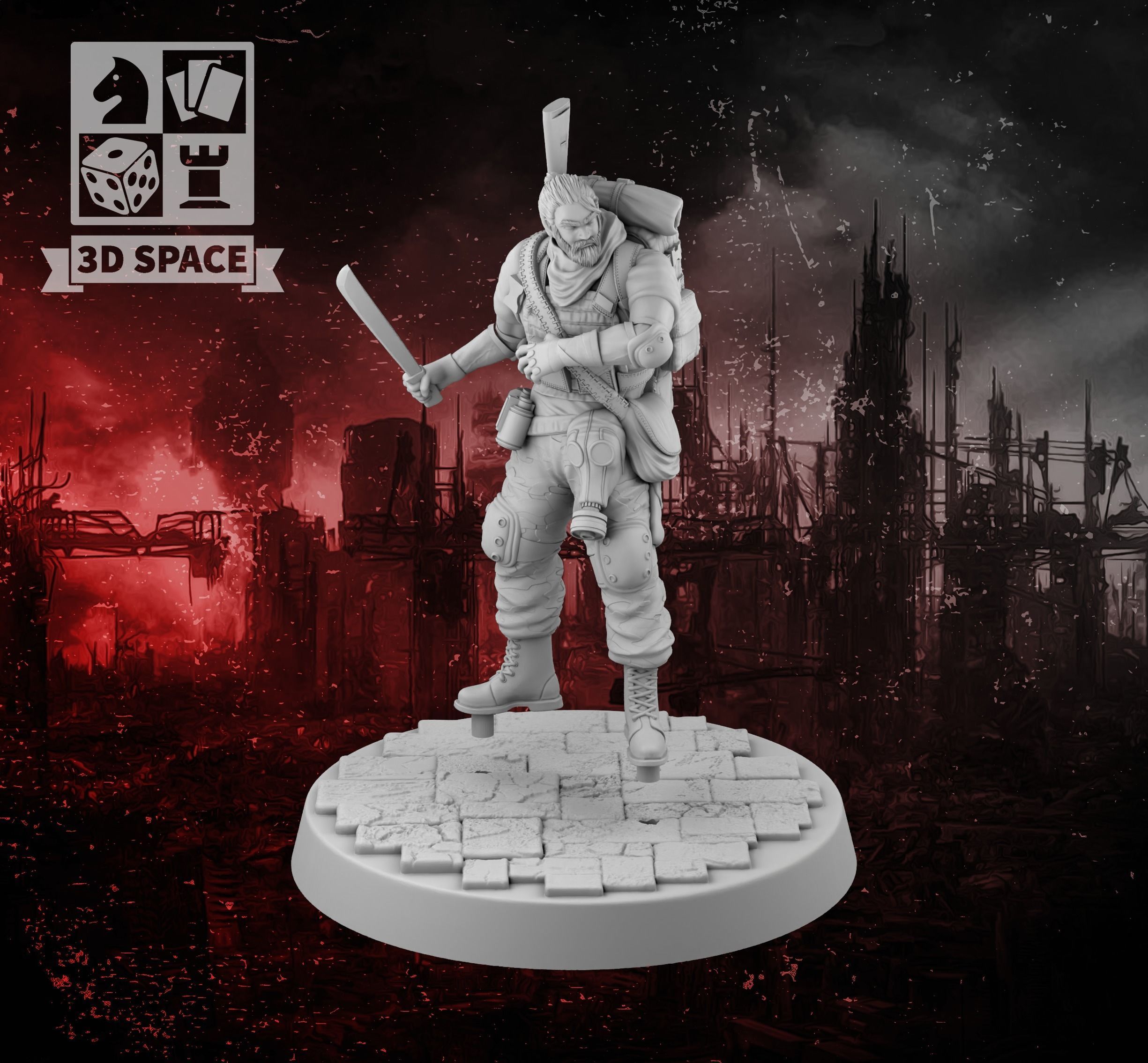 Apocalypse Survivor 2 3D print model_3