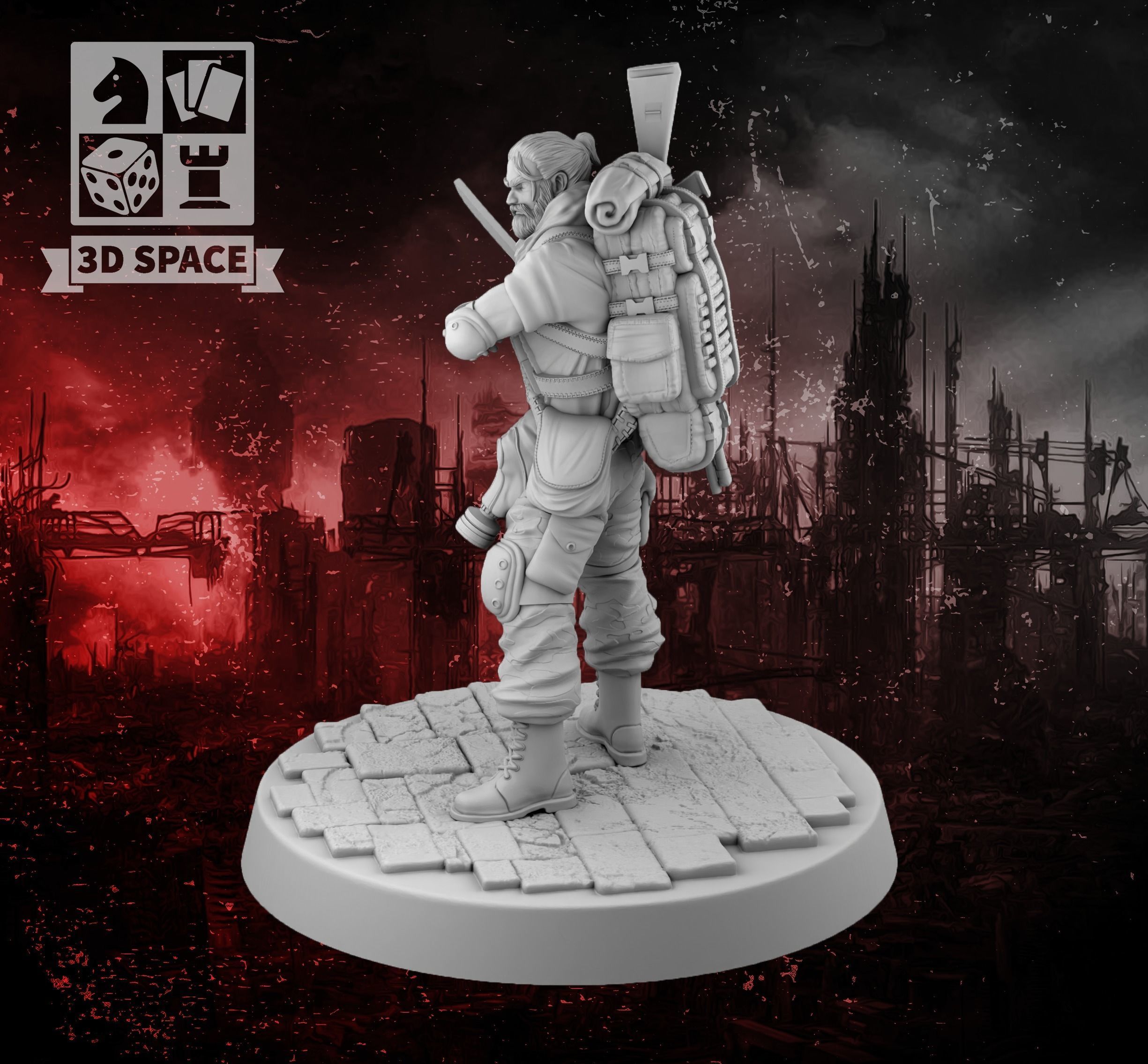 Apocalypse Survivor 2 3D print model_1