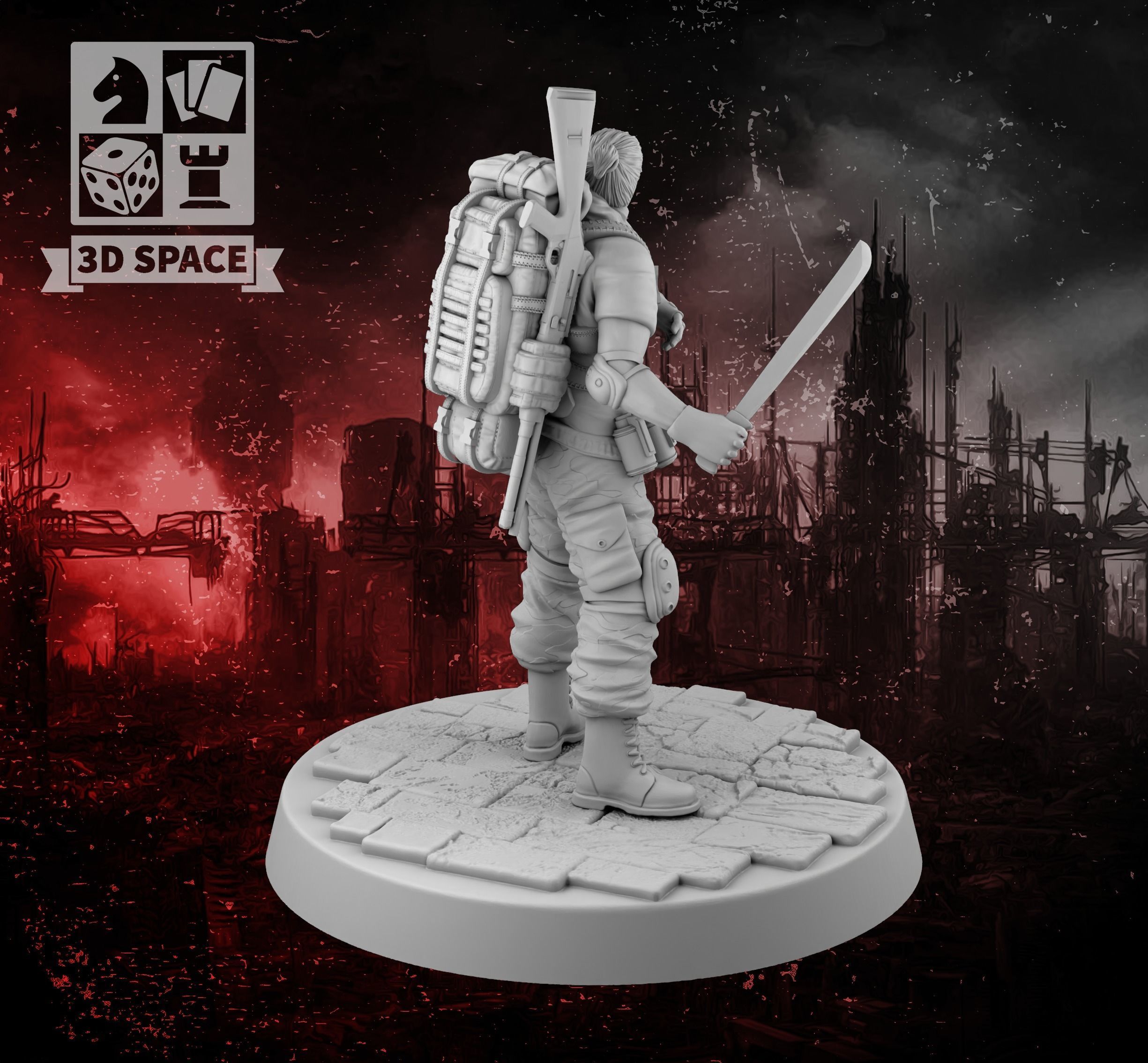 Apocalypse Survivor 2 3D print model_2