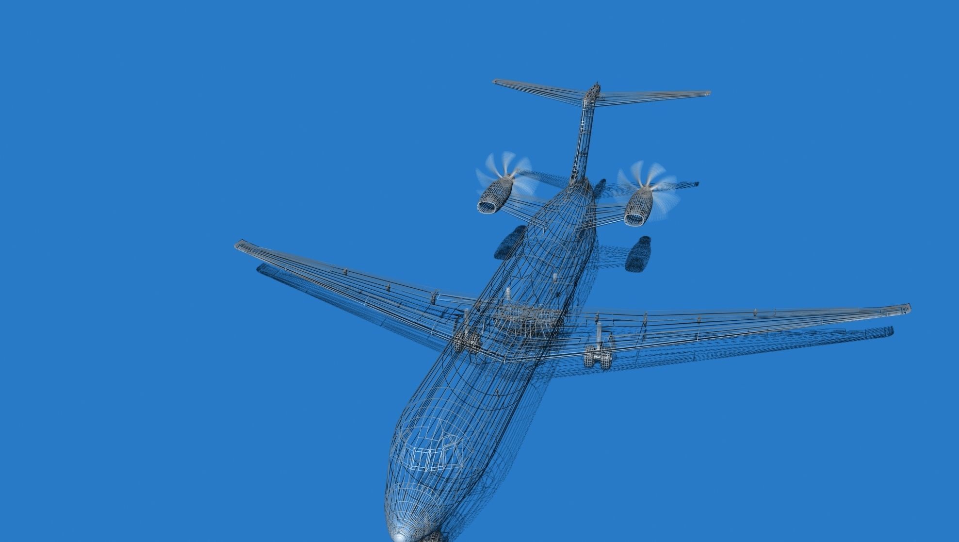 Boeing 7X7-1 Jet Fan V107 3D model_20