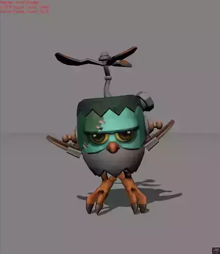 DIGGIE Constellation Low-poly 3D model