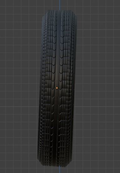 High-Quality Tire Model 3D model_3